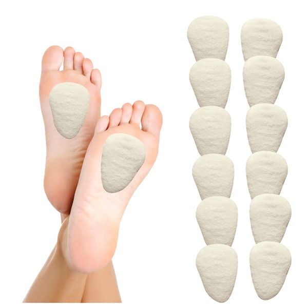 Hapad Metatarsal Pads - Metatarsal Foot Pain Relief Cushion - Foot Pads and Shoe Inserts Orthotics for Metatarsalgia Topical Pain Relief and Morton's Neuroma, Extra Small (6 Pairs, 3/16 Inch Thick)