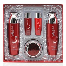 Daan Danbit Women's Basic Cosmetics Fermented Red Ginseng 3-piece Set (W61F853) / 다안단빛 여자기초화장품 발효홍삼 3종세트 (W61F853)