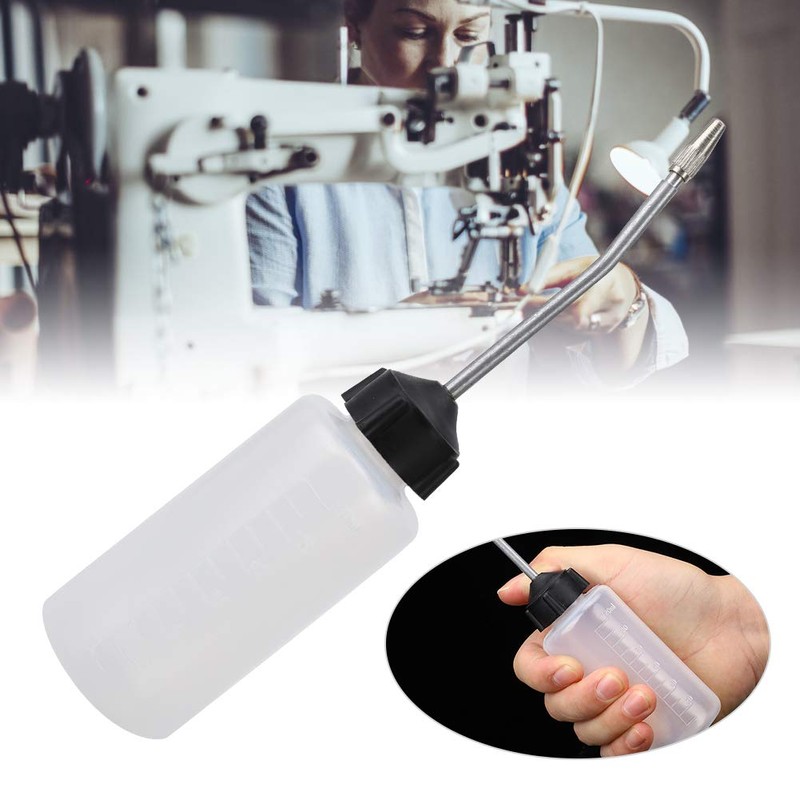 5 Pcs Sewing Machine Oiler Oil Dispenser with Long Angled