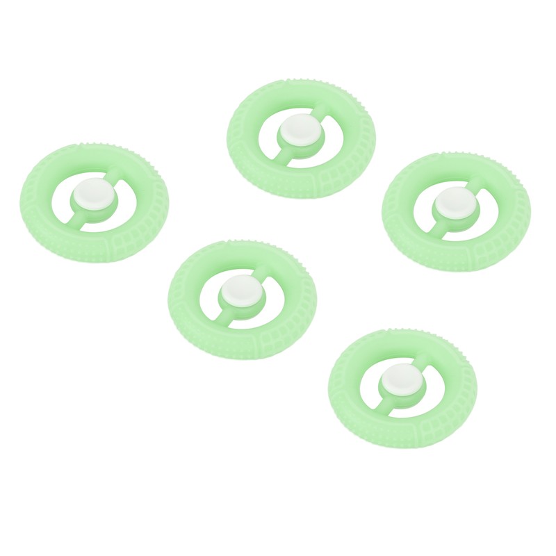 5PCS Rotating Spinning Round Grip Ring Tyre Shape Rotating Spinning