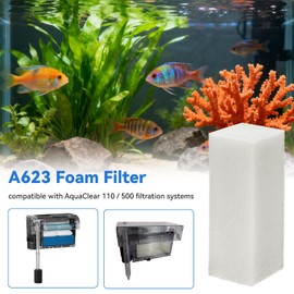 A623 Aquarium Foam Insert Compatible with AquaClear 110 Gallon Filter