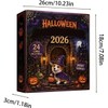 Calendario de Cuenta Atrás Halloween 2026 – Perro Acrílico 2D