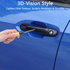 Treesiche Crosstrek Exterior Door Handle Trim Covers Compatible with Crosstrek