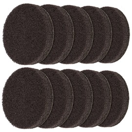 MR.SIGA Abrasive Heavy Duty Pad Refills for Electric Spin Scrubber, 10 Pack