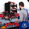 BUILTSTRONG Power Tool Organizer-6 Drill Holder Wall Mount, 3 Tier