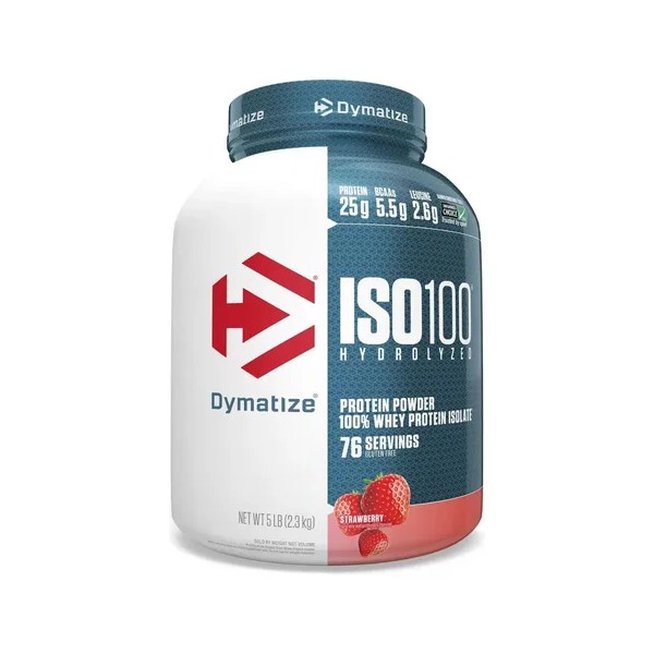 🍓 Dymatize ISO 100 Hidrolizada | 2.3 kg | 72
