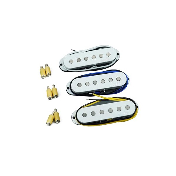 Guyker Alnico 5 Single Coil Pickups, SSS Guitar Neck Middle