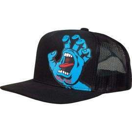 Santa Cruz Youth Screaming Hand Cap Age 7-15 Black