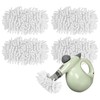 LOVECO 4 Pack Universal Steam Cleaner Accessories, Reusable Steam Shot