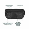 LEDON Travel Passport Waist Pouch Security Bag Money Belt Secure