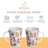 SPOTTED DOG GIFT COMPANY - Kaffeetasse mit Katzen-Motiven - Geschenk