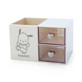 Sanrio 504963 Sanrio 504963 Pochacco Pochacco Calm Color Stationery Series Character with Pen Stand, 5.5 x 4.5 x 3.5 inches (14 x 11.5 x 9 cm)