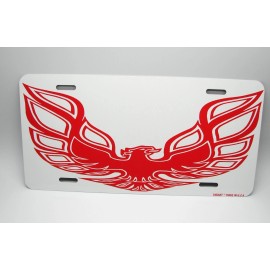 DIGIART INTERNATIONAL TRANS AM FIREBIRD METAL CAR NOVELTY LICENSE PLATE AUTO TAG