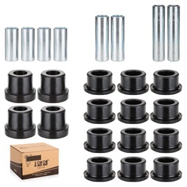 10L0L Front Lower Spring & Upper A Arm Bushing Kit for Club Car DS Golf Cart, Replace OEM 1016346 1016349 1016350