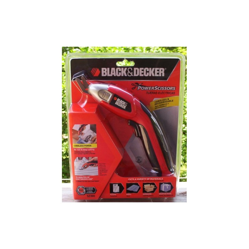 Black & Decker SZ360 3.6-Volt NiCad Cordless Power Scissors