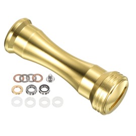 PATIKIL Reel Handle Knob Replacement Metal Fishing Reel Power Handle Knob for S/D Reel Accessories, Light Gold