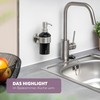 bremermann PIAZZA Bathroom Range - Soap Dispenser CERAMIC (black)