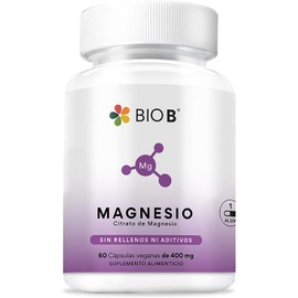 BIO B  Magnesio  60 cápsulas veganas