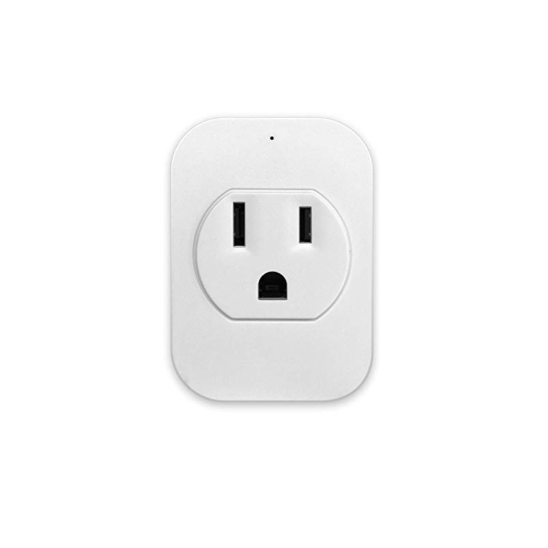 Aluratek eco4life Smarthome WiFi Outlet Plug, White