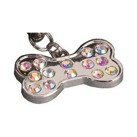 Blazin Roxx Unisex Studs And Stones Dog Collar S-Xl Black Medium