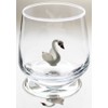 HeguSun Drinking Glass With Figurine Inside, Handmade Murano Glass Figures
