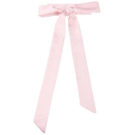 Namvo Pink Silk Scarf for Women - Slim Neck Scarf, Versatile Small Silk Ribbon Hair Scrunchie, Belt and Bag Decoration, Ideal for Party and Gatherings
