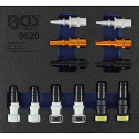 BGS 9520 Fuel Line Sealing Plug Assortment 12 Pieces