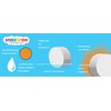 Snazaroo 1198927 Sponge Set of 4 Semicircle Sponges, Fine-Pored for