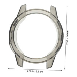 jojofuny TPU Watch Cover for Flexible Protective Case Lightweight Watch Bumper Shell Easy Installation for Smartwatches Scratch-Resistant Modern Design