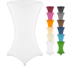 Gräfenstayn® Diana High Table Cover Various Colours and Sizes for a Table Diameter of 60 cm Diameter 70 cm Diameter 80 cm with Öko-Tex Standard 100 Seal Tested Confidence 30435, Ø 70
