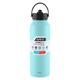 Avanti HydroSport Sipper Insulated Water Bottle, 1.1 Litre - Blue