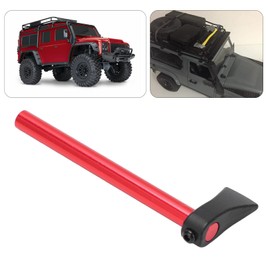 RC Metal Axe Decoration Aluminium Alloy Mini Axe Accessories for 1/10 RC Crawler Car Upgrade (Reddish Black) RC Car Model Accessories