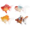 ERINGOGO 4pcs Goldfish Model Fish Figurine Simulation Animal Figure Goldfish