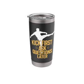 Capoeira Practitioner Movement Roda Berimbau Martial Arts Stainless Steel Insulated Tumbler