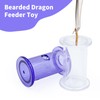 MinrzPet 2 Pack Bearded Dragon Enrichment Toys, Reptile Feeding Accessories,