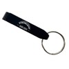Strongbow Cider Bottle Opener Keychain, Black Hard Plastic with White