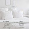 Pointehaven 300 TC Percale 100% Long Staple Cotton Double Satin