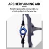 FUNTRESS 37/45 Degree Angle Aluminium Compound Bow String Peep Hole