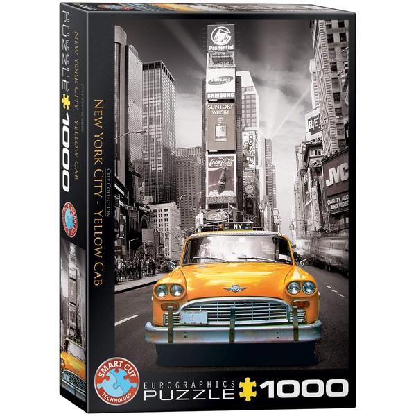 EuroGraphics New York City Yellow Cab Puzzle (1000-Piece) (6000-0657)