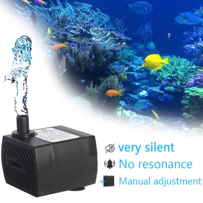 Submersible Pump, Mini Water Fountain Pump for Pond Fountain Aquariums