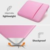 MicaYoung 13 Inch Laptop Sleeve Case with Pocket Compatible with