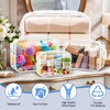 CHICAUP Clear Makeup Bags Plastic Cosmetic Bag TAS Toiletry Bag