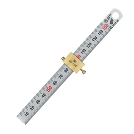 Niigata Seiki SK SV-150DKD Silver Scale, Quick Scale with Dips, 5.9 inches (150 mm), JIS Standard