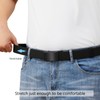 LionVII Men's Stretch Ratchet Belt, Elastic Slide Belt for Men