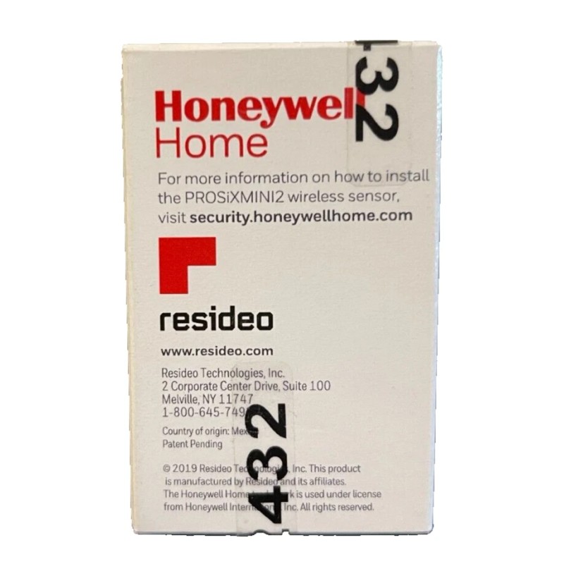Honeywell Brand New PROSIXMINI2 Pro Series 2-Way Mini Wireless Door/Window