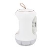 Mini Air Conditioner Humidifier Aromather 3 Gears 5 Blades USB
