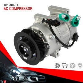 CCIYU A/C Compressor with Clutch A/C Air Compressor for Car 2011-2012 for Hyundai Sonata 2.0L 2.4L,for Kia Optima 2.0L 2.4L Air Conditioning Compressor for 10349930