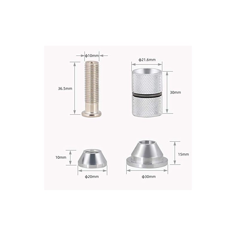 Free-fly Bike Stem Headset Top Cap,Aluminum Alloy Bicycle Headset Top