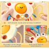 Yummy Baby Products Montessori Sensory Toy for Babies, Silicone Pull