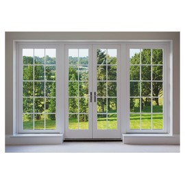 YYNXSY Office Photography Background Video Conference Zoom Background Home Office Window Background Video Shooting Decorative Background YY-1007 8X6FT